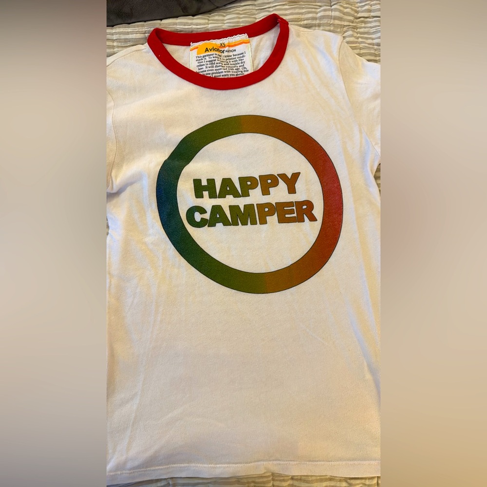 Aviator Nation Happy Camper t shirt